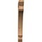 Ekena Millwork Legacy Slat Smooth Bracket, Western Red Cedar, 3 1/2"W x 32"D x 32"H BKT04X32X32LEC06SWR - alternate 3